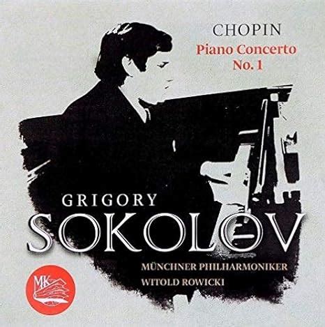 Grigory Sokolov. Chopin. Piano Concerto No. 1 by : Amazon.co.uk: CDs ...