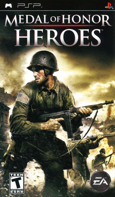 Medal Of Honor Heroes 2006 PSP Box Cover Art MobyGames