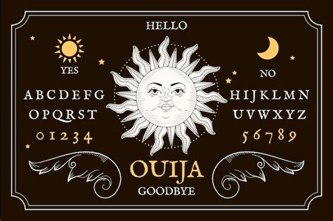 Ouija Board Sun And Moon