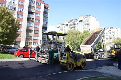 Foto U Zavr Noj Fazi Radovi Na Sanaciji Ulice Eljezni Ka U Mz Blatu A