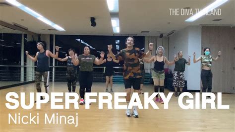 [dance Workout] Super Freaky Girl Nicki Minaj Zumba Fitness Diva