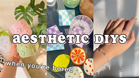 Aesthetic Tiktok Diys 🌟 Things To Do When Youre Bored Youtube