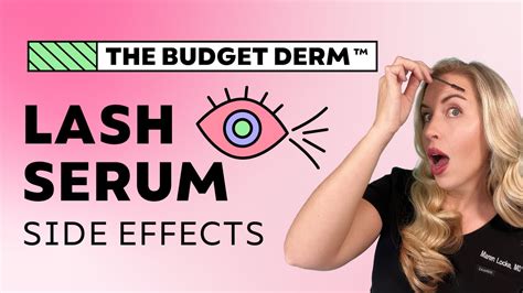 The PROBLEM With Lash Serums 5 Dangerous Side Effects YouTube