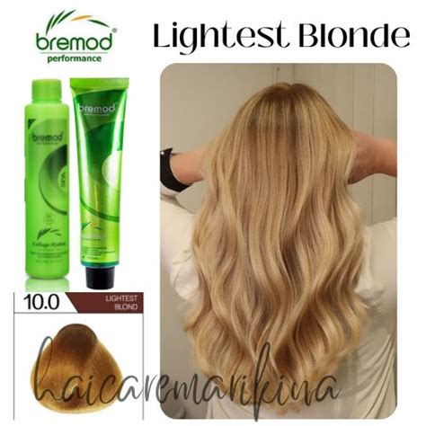 Lightest Blonde Bremod Hair Color With Oxidizer Set Shopee