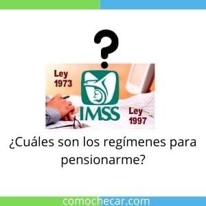 Reg Menes Para Pensionarse Imss