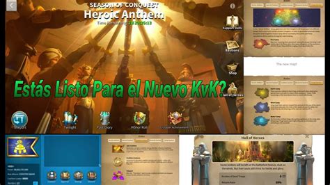 Actualizacion 1 0 39 Himnos Heroicos Nuevo KvK Jefe Y Mucho Mas Rise