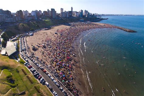 En Fotos Las Playas De Mar Del Plata Vistas Con El Drone De La Nacion La Nacion