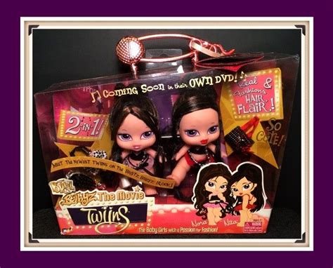 ***PLEASE READ*** NIB New Rare BRATZ Babyz The Movie Twiins NORA and NITA Doll Set Brand new ...