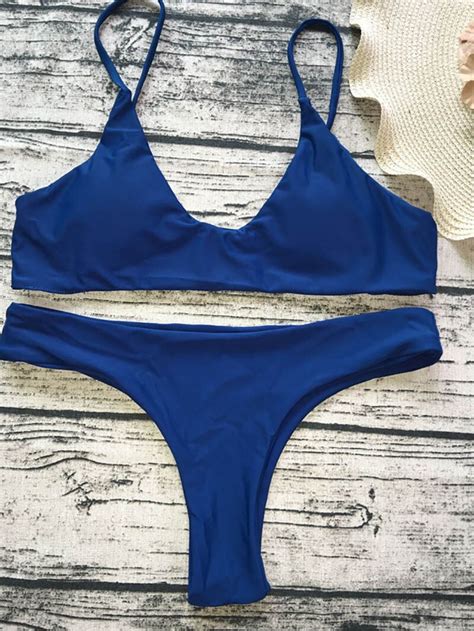 Sexy Bikini 2018 Push Up Swimwear Swimming Suit For Women Solid