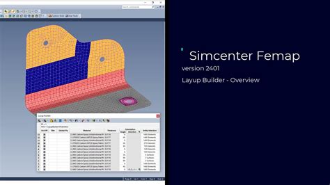 What S New In Simcenter Femap Layup Builder Overview Youtube