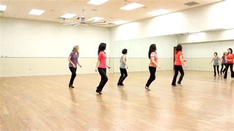 Moves Line Dance Dance Teach In English Youtube