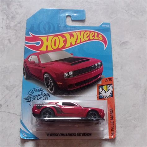 Jual Hotwheels Dodge Challenger Srt Demon Shopee Indonesia