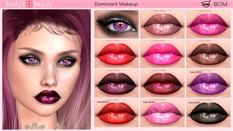 Second Life Marketplace Bootys Beauty Catwa Makeup ~ Dominant