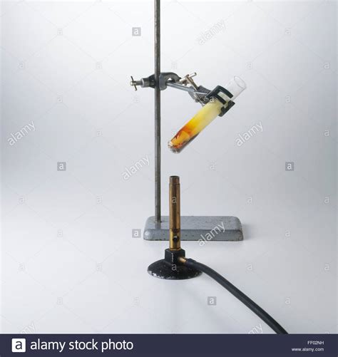 Bunsen Burner Test Tube Stock Photos Bunsen Burner Test Tube Stock