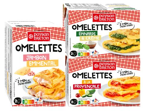 La Nouvelle Gamme D Omelettes Paysan Breton Surgel Es Pratique Et