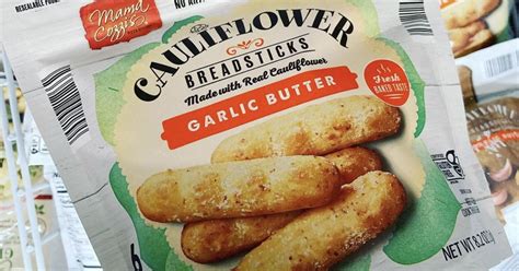 Aldi Is Selling Garlic Butter Cauliflower Breadsticks POPSUGAR Food