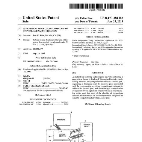 U.S. Patent 8,473,384 - stein.to