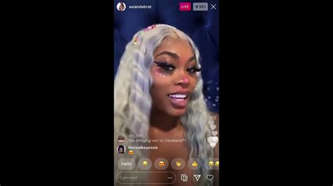 Asian Doll Live On Instagram With Fans Must Watch Youtube