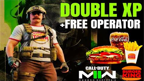 Call Of Duty Modern Warfare 2 MW2 MW3 Burger King Burgertown Operator