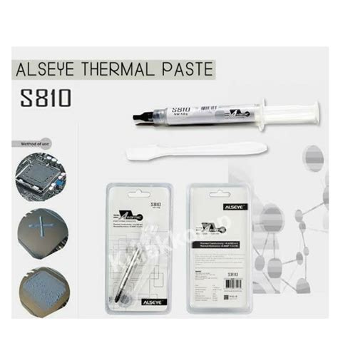 Jual THERMAL PASTE ALSEYE S810 PASTA SUNTIK BESAR ALSEYE Shopee Indonesia