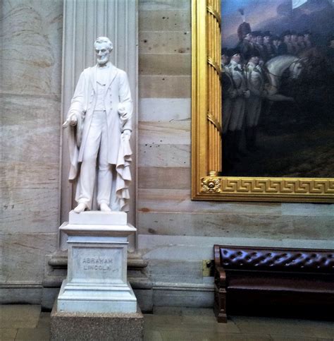 Abraham Lincoln Statue Capitol Rotunda WASHINGTON DC