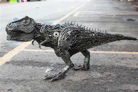 15 Of The Most Creative Scrap Metal Sculptures Bored Panda