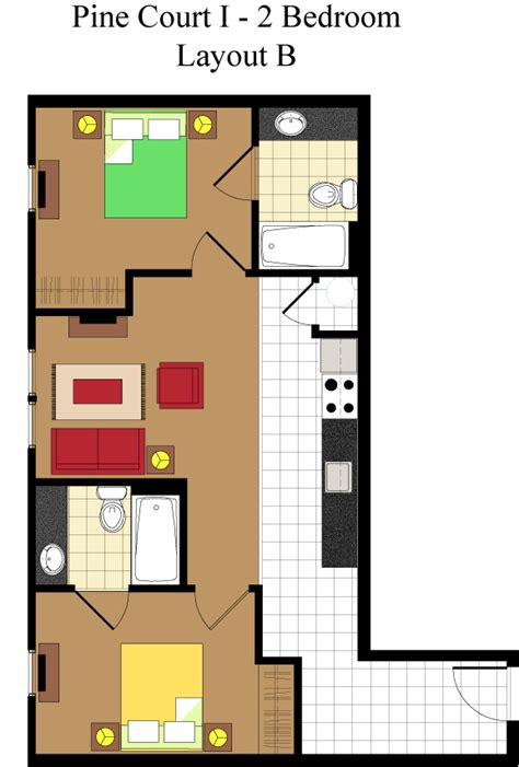 Pine Court I location – Pine Court Apartments