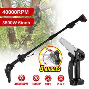 Jual Telescoping Pole Electric Chainsaw Cordless Garden Tree Pruning