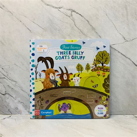 Jual Buku BBW Campbell First Stories Three Billy Goats Gruff Board Book Shopee Indonesia