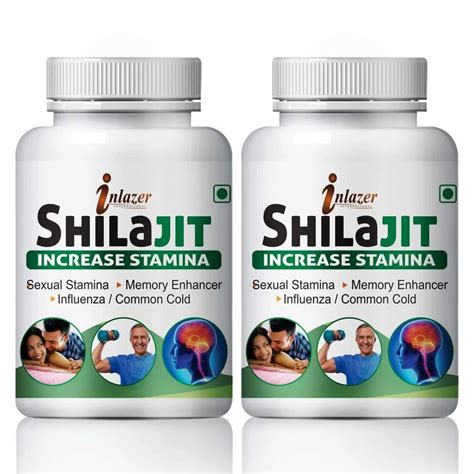 Shilajit Herbal Capsules For Male Fertility 100 Ayurvedic Pack Of 2 At