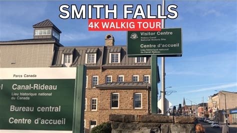 Smith Falls Ontario Canada 4k Walking Tour A Beautiful Historic Town