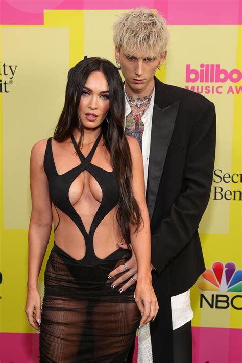 Megan Fox And Machine Gun Kelly 2021 Billboard Music Awards • Celebmafia