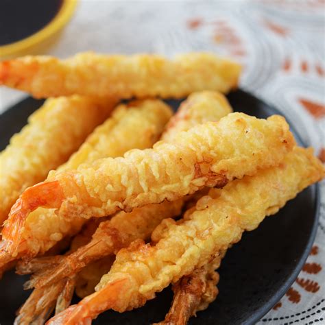 Crispy Air Fryer Frozen Shrimp Tempura - wholelottaairfrying.com