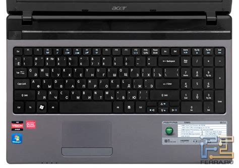Обзор ноутбука Acer Aspire 5560G. Бюджетно о четырех ядрах