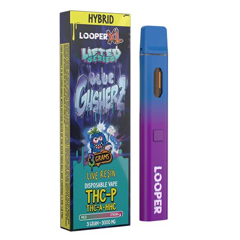 Lifted Series Disposable Blue Gusherz Looper Carts