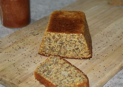 Pain sans farine aux graines de chia pain végétarien Chez Vanda