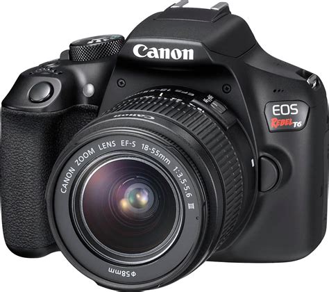 Questions and Answers: Canon EOS Rebel T6 DSLR Camera with EF-S 18-55mm ...