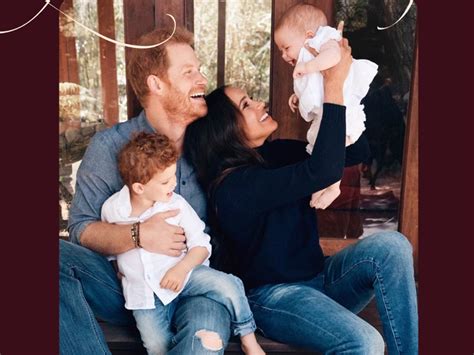 Meghan and Harry Christmas card: Couple share first photo of daughter ...