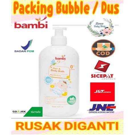 Jual BAMBI HAIR AND BODY BATH PUMP 500ML Shopee Indonesia