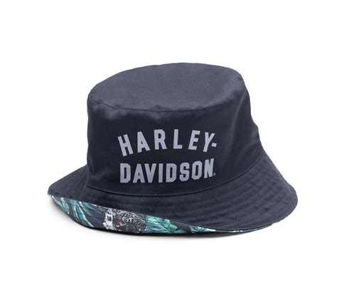 Harley Davidson X Reyn Spooner Reversible Bucket Hat Harley Davidson LATM