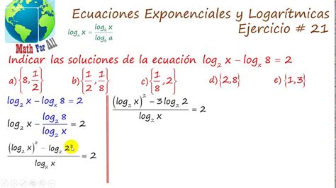 Cambios De Base En Logaritmos Estudiar