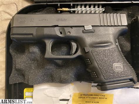 Armslist For Sale Glock 30 Gen 3