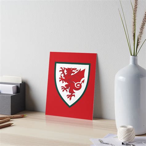 "Wales football logo" Art Board Print for Sale by JoCo18 | Redbubble