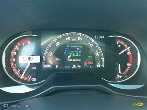 2020 Toyota Rav4 Limited Awd Gauges Photo 136364488