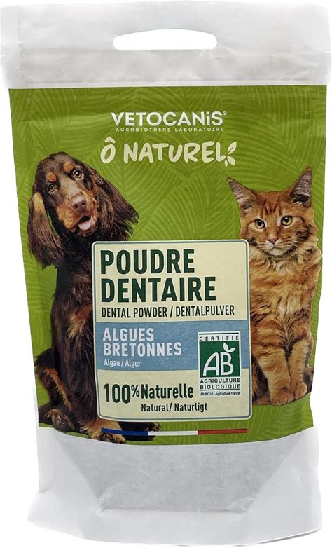 Vetocanis Poudre Dentaire Pour Chien Et Chat Soin Dentaire Tartre