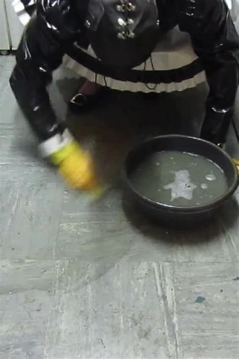 Worthless Sissy Scrubbing Filthy Floor Shemale Amateur Porn Feat Lilly Disgrace By FapHouse