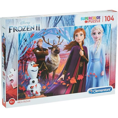 Clementoni Puzzle 104 Pièces Disney La Reine Des Neiges