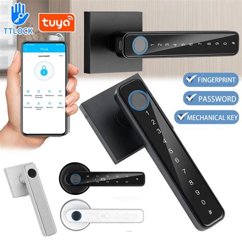 Biom Trico Fingerprint Inteligente Door Lock Eletr Nico Digital Senha