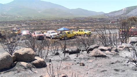 Contin A Gran Incendio Forestal En Valle De Guadalupe As Luce N