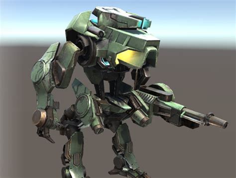 Mech Robot Sci Fi D Unity Asset Store